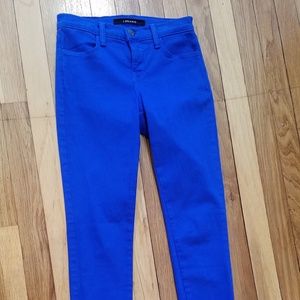 J BRAND Super Skinny Electric Iris Jeans Size 23